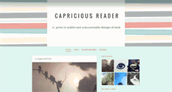 Desktop Screenshot of capriciousreader.tumblr.com