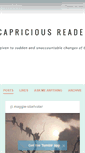 Mobile Screenshot of capriciousreader.tumblr.com