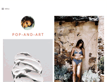 Tablet Screenshot of popandart.tumblr.com