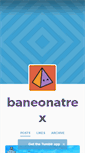 Mobile Screenshot of baneonatrex.tumblr.com