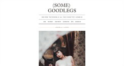 Desktop Screenshot of goodlegs.tumblr.com