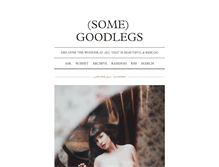 Tablet Screenshot of goodlegs.tumblr.com