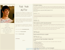 Tablet Screenshot of fuckyeahacitw.tumblr.com