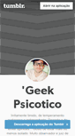 Mobile Screenshot of geekpsicotico.tumblr.com