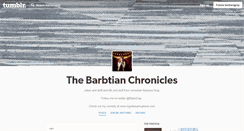 Desktop Screenshot of barbaragray.tumblr.com