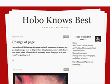 Tablet Screenshot of chlobothehobo.tumblr.com