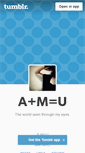 Mobile Screenshot of aplusmequalu.tumblr.com