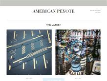Tablet Screenshot of americanpeyote.tumblr.com