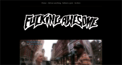 Desktop Screenshot of fuckingawesomeradio.tumblr.com