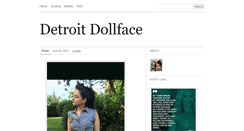 Desktop Screenshot of detroitdollface.tumblr.com