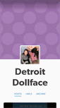 Mobile Screenshot of detroitdollface.tumblr.com
