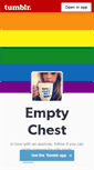 Mobile Screenshot of anemptychest.tumblr.com