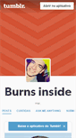 Mobile Screenshot of burnsinside.tumblr.com