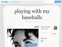 Tablet Screenshot of batandball.tumblr.com