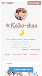 Mobile Screenshot of keiko-chan.tumblr.com