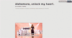 Desktop Screenshot of alohamora.tumblr.com