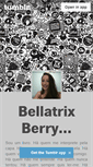 Mobile Screenshot of bellatrixberry.tumblr.com