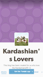 Mobile Screenshot of kardashianloverss.tumblr.com