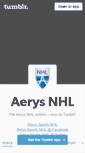 Mobile Screenshot of aerysnhl.tumblr.com