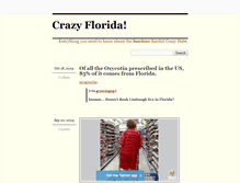 Tablet Screenshot of crazyflorida.tumblr.com