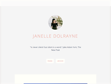 Tablet Screenshot of janelledolrayne.tumblr.com