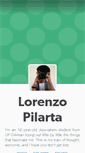 Mobile Screenshot of enzopilarta.tumblr.com