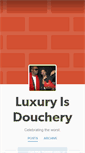 Mobile Screenshot of luxuryisdouchery.tumblr.com