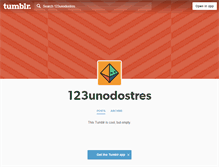 Tablet Screenshot of 123unodostres.tumblr.com