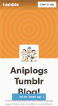 Mobile Screenshot of aniplogs.tumblr.com