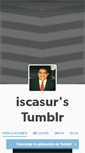 Mobile Screenshot of iscasur.tumblr.com