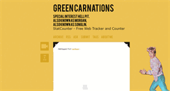 Desktop Screenshot of greencarnations.tumblr.com