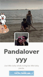 Mobile Screenshot of pandaloveryyy.tumblr.com