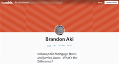 Desktop Screenshot of brandonaki.tumblr.com