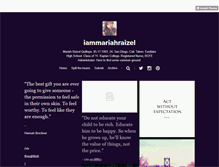 Tablet Screenshot of mariahraizel.tumblr.com