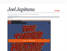 Tablet Screenshot of joeljapitana.tumblr.com