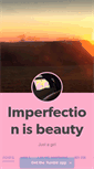 Mobile Screenshot of imperfectionisbeautytome.tumblr.com