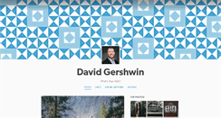 Desktop Screenshot of davidgershwin.tumblr.com