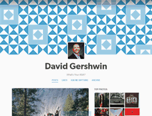 Tablet Screenshot of davidgershwin.tumblr.com