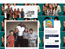 Tablet Screenshot of lizziemcguireblog.tumblr.com