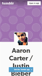 Mobile Screenshot of carterbieber.tumblr.com