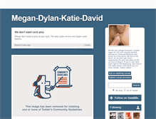 Tablet Screenshot of megan-dylan-katie-david.tumblr.com