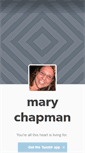 Mobile Screenshot of marychapman.tumblr.com