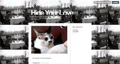 Desktop Screenshot of hideyourloveaway.tumblr.com