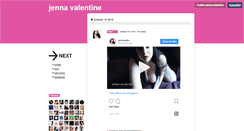 Desktop Screenshot of jennavalentine.tumblr.com