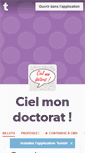 Mobile Screenshot of cielmondoctorat.tumblr.com