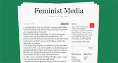 Desktop Screenshot of feministmedia.tumblr.com
