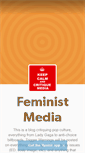Mobile Screenshot of feministmedia.tumblr.com
