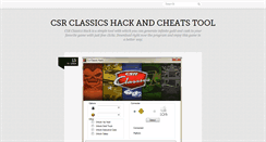 Desktop Screenshot of csrclassicshack.tumblr.com