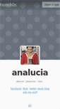 Mobile Screenshot of analuseeya.tumblr.com
