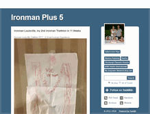 Tablet Screenshot of ironmanplus5.tumblr.com